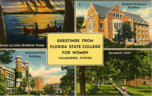 Greetings from Florida State College for Women, see full description here.